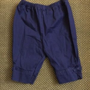 Hartstrings baby navy blue Capri pants